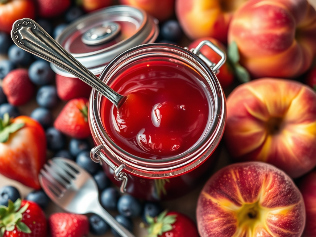 Jam zonder toegevoegde suiker.