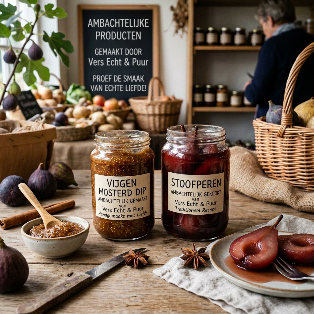 Nieuwe herfstspecials: Gieser Wildeman stoofperen & vijgendip